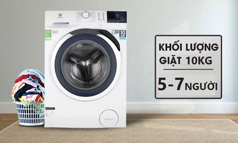 máy giặt electrolux 10kg