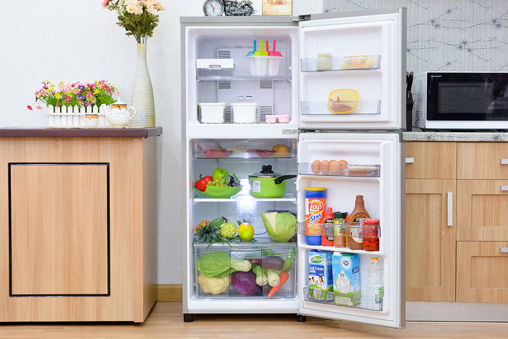 Không gian bếp tiện nghi với tủ lạnh LG GN-L205PS