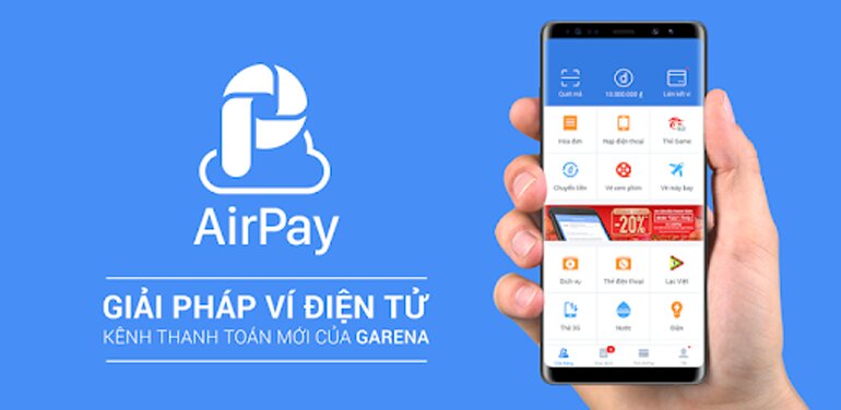 ví điện tử airpay