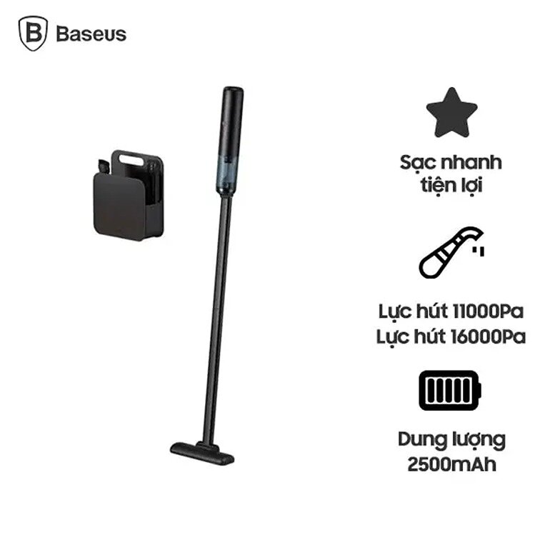 Máy hút bụi mini cầm tay Baseus H5