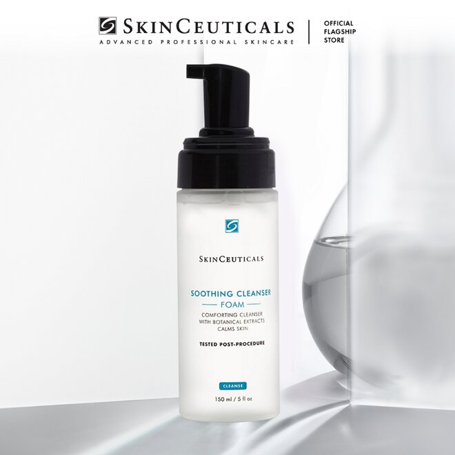 Sữa rửa mặt trắng da cho bà bầu Skinceuticals Soothing Cleanser