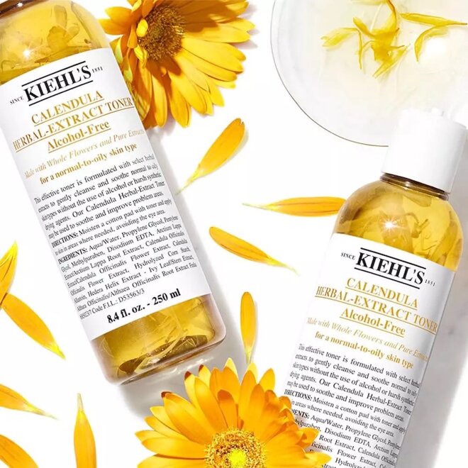 Nước hoa hồng cho da dầu Kiehl’s Calendula Herbal Extract Toner