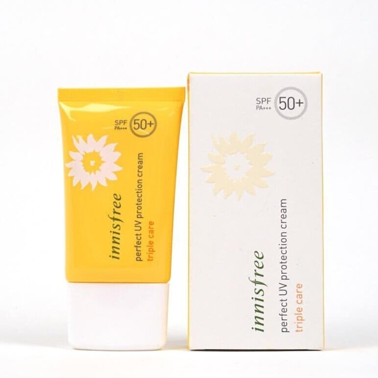 Innisfree Perfect UV Protection Cream triple care SPF 50+ PA+++