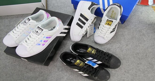 giày thể thao nữ adidas chính hãng super star