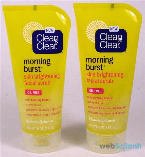 Tẩy da chết Clean & Clear Morning Burst Skin Brightening Facial Scrub