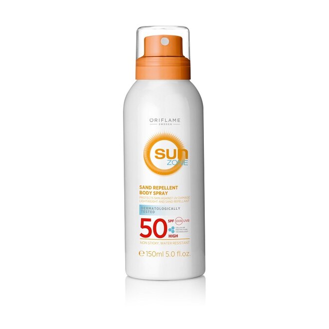 Chống nắng dạng xịt Sun zone sand repellent Body Spray SPF 50