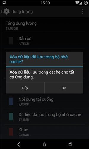 Những cách giúp lấy lại không gian bộ nhớ cho Android