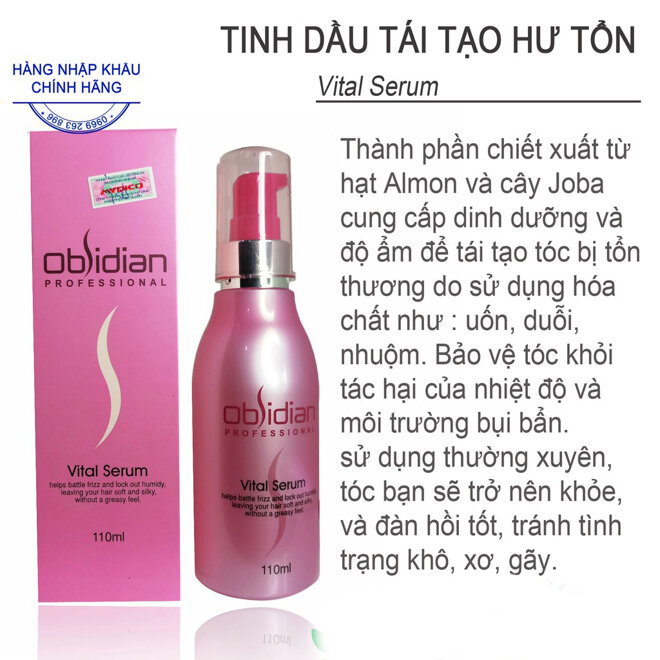 Tinh dầu dưỡng tóc Obsidian