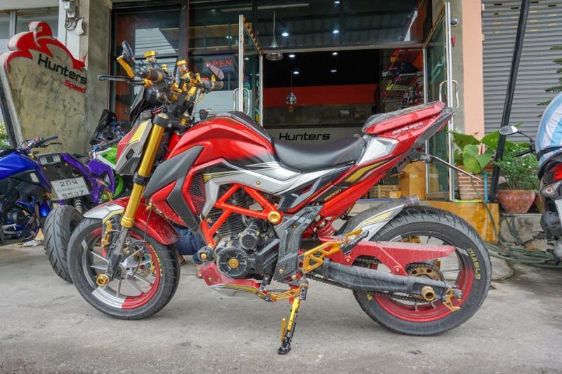 GPX Demon 150 GN độ mang vẻ đẹp tinh tế của biker Thailand