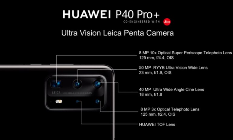 camera trên Huawei P40 Pro Plus