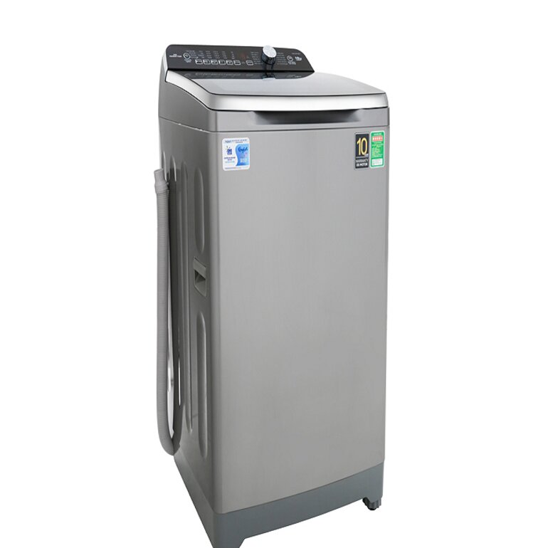 Máy giặt biến tần Aqua 10kg AQW-DR100ET (S) sử dụng động cơ truyền trực tiếp