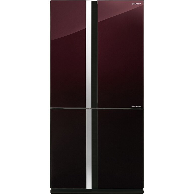 Tủ lạnh Sharp 4 cánh SJ-FXP480VG có Tông màu đen đẳng cấp, không lỗi thời