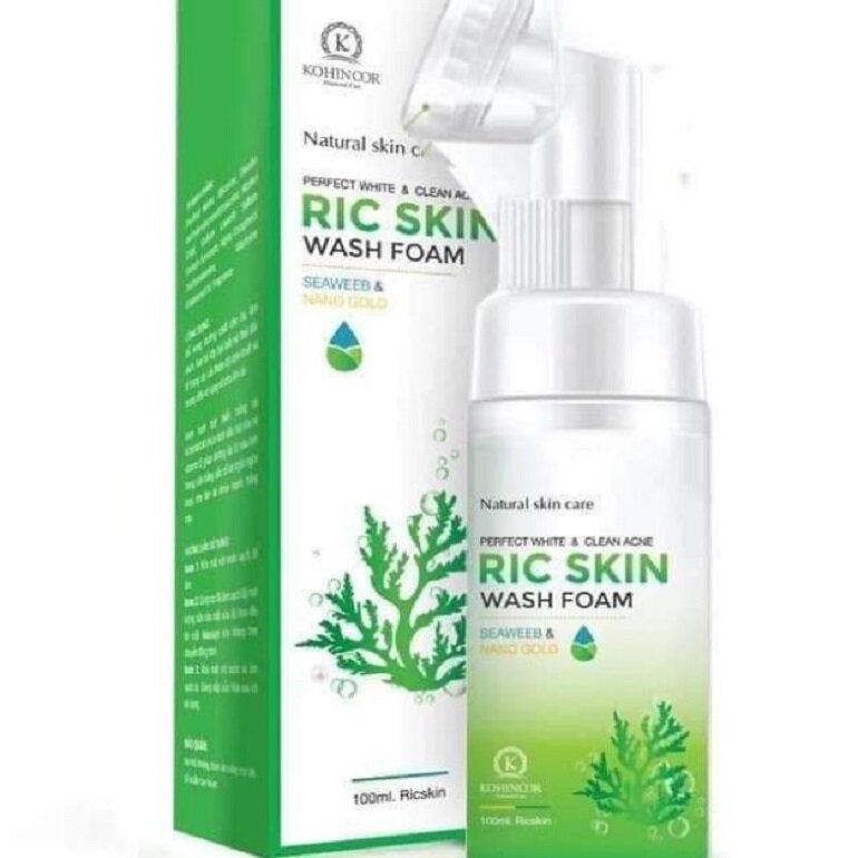 Dòng sữa rửa mặt Ric Skin