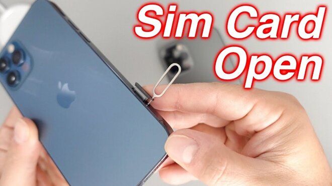 iphone 12 pro max có 1 eSIM và 1 nano SIM