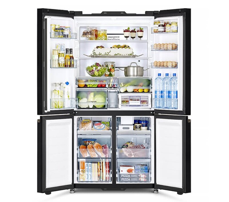 Tủ lạnh Hitachi 4 cánh R-WB640VGV0X hạ giá 15 triệu đồng, ngăn chân không cực xịn