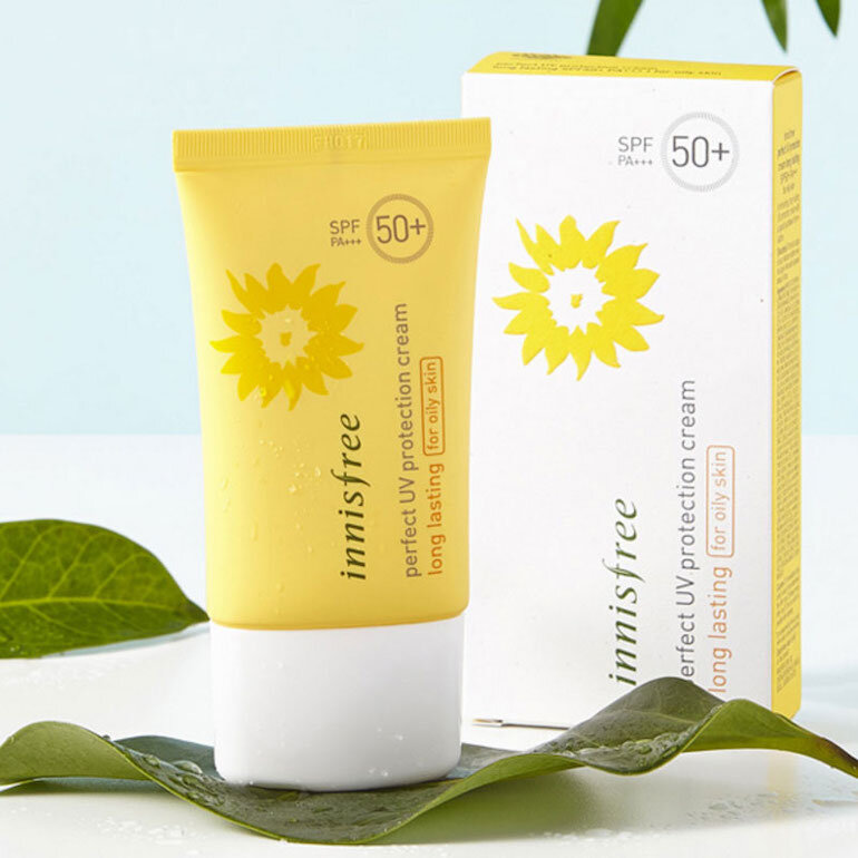Kem chống nắng Innisfree Perfect UV Protection Cream Long Lasting For Oily Skin