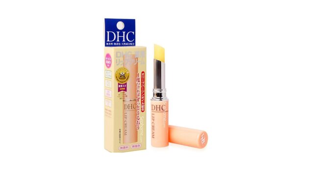 Review son dưỡng DHC Lip Cream - dưỡng ẩm, trị thâm môi hiệu quả