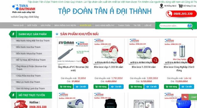 Nhà máy sản xuất tập đoàn Tân Á Đại Thành khu vực phía Nam đang có nhiều chương trình ƯU ĐÃI GIÁ TỐT cho khách lẻ, khách hàng thân thiết & các dự án nhà thầu