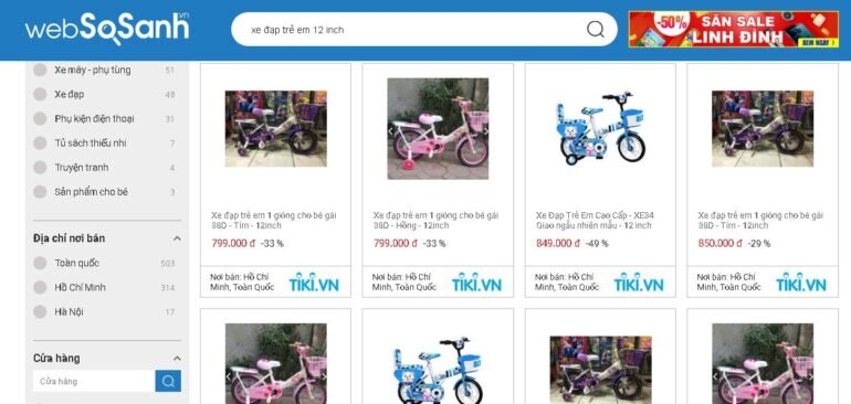 Giá xe đạp trẻ em 12 inch bao nhiêu tiền?