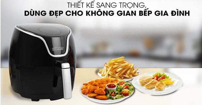 Nồi chiên không dầu Hommy 