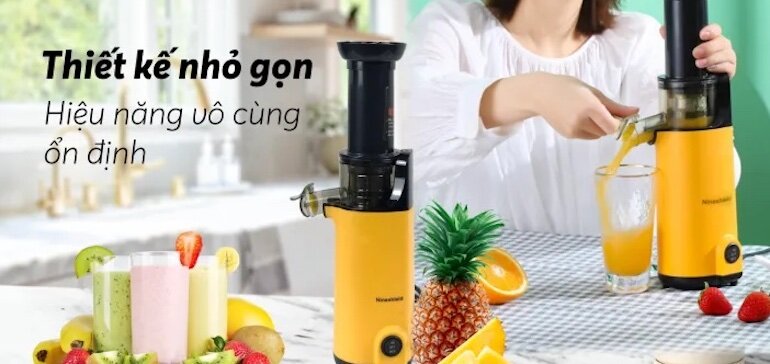 Máy ép chậm Nineshield – thương hiệu đến từ Nhật Bản.