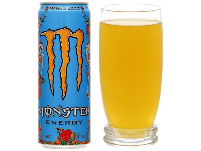 nước tăng lực Monster Energy Mango vị xoài 355ml