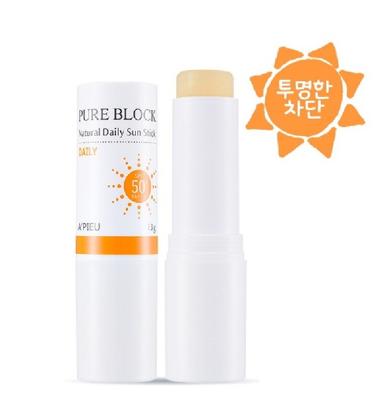 Kem chống nắng thỏi Apieu Pure Block Natural Daily Sun Stick SPF 50