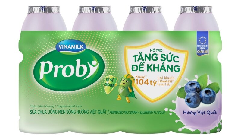 Sữa chua Probi Vinamilk lốc 4 chai 130ml