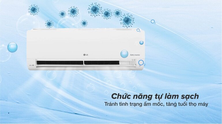 điều hòa 2 chiều LG Inverter 1.5 HP B13END1