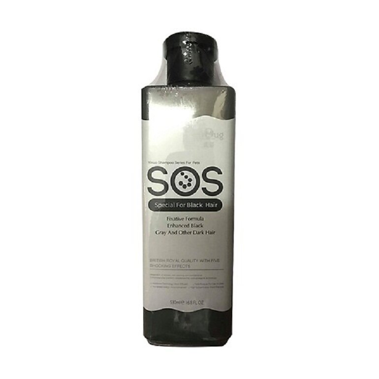 Black SOS shower gel originates from Taiwan