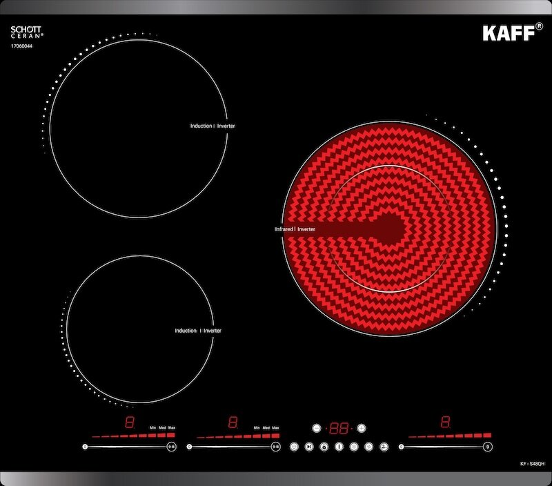 Bếp điện từ 3 vùng nấu Kaff KF-S48QH PLUS