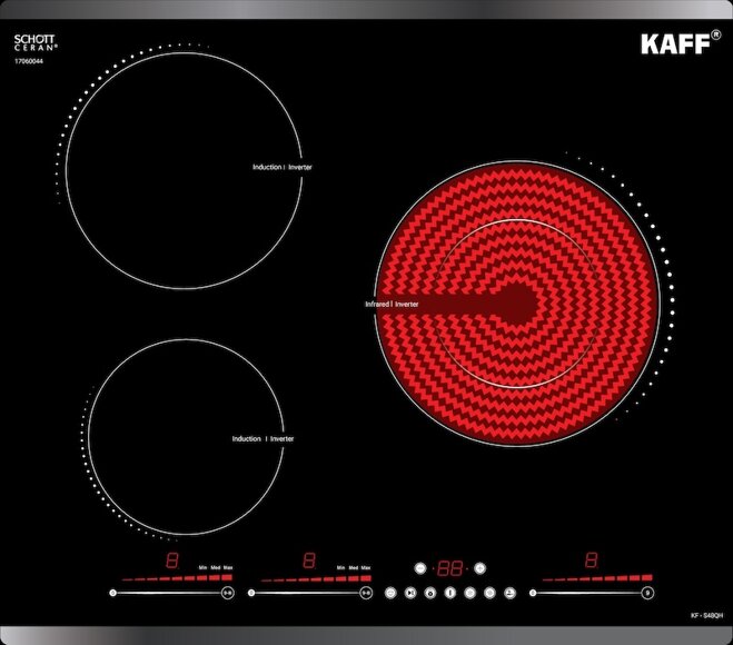 Bếp điện từ 3 vùng nấu Kaff KF-S48QH PLUS