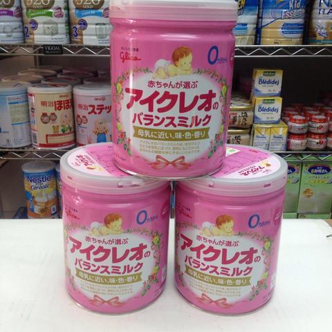 Các loại sữa Nhật Bản đều rất ổn trong việc giúp bé tăng cân