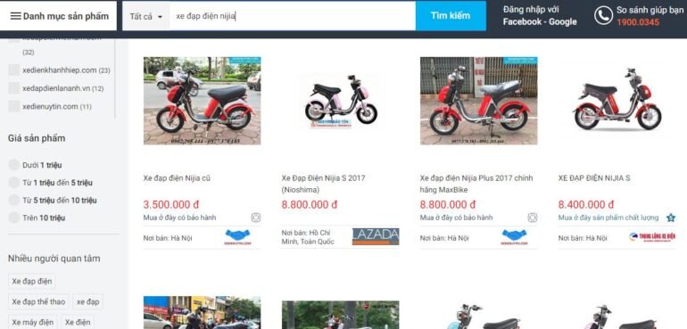 chọn mua xe đạp điện nijia cũ bởi giá thành rất rẻ chỉ khoảng 3 - 3.5 triệu đồng