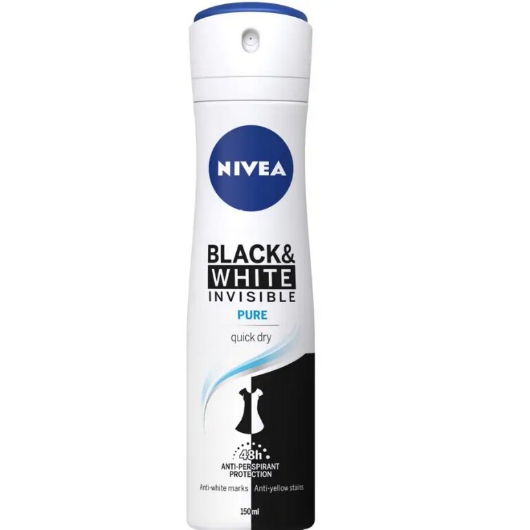 Xịt ngăn mùi Nivea Black & White