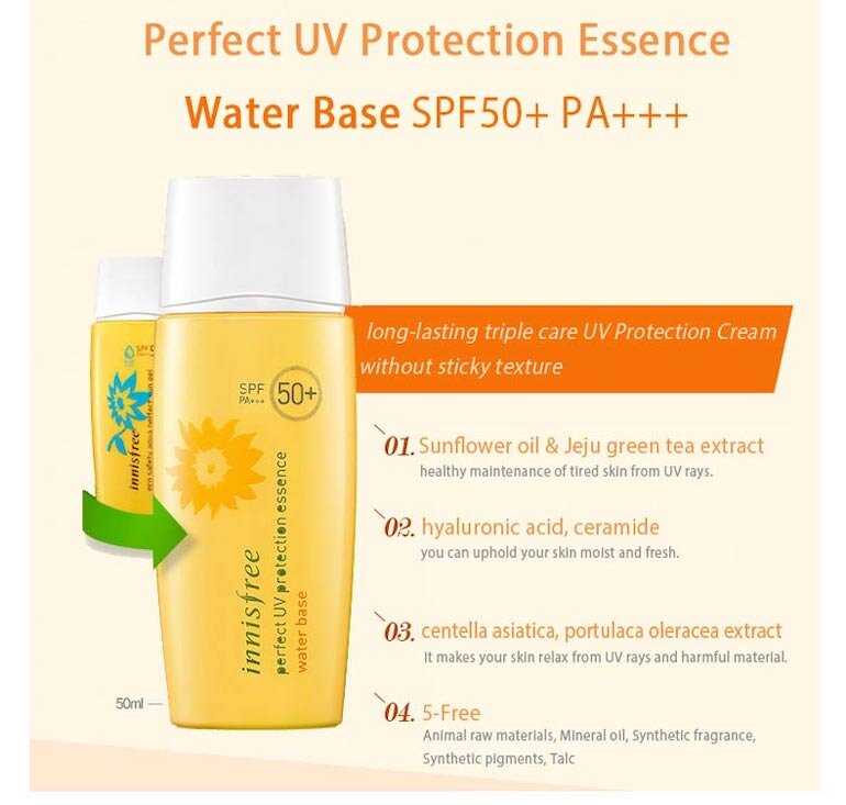 Gel chống nắng Innisfree Perfect UV Protection Essence Water Base