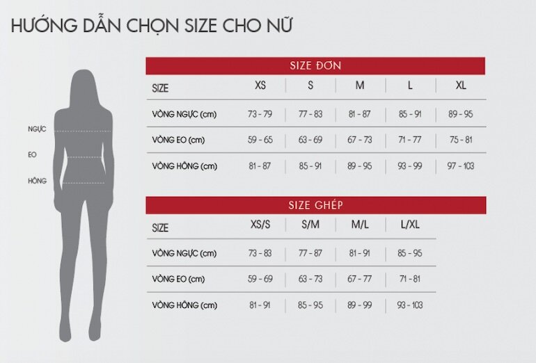 Cách chọn size quần lót nữ