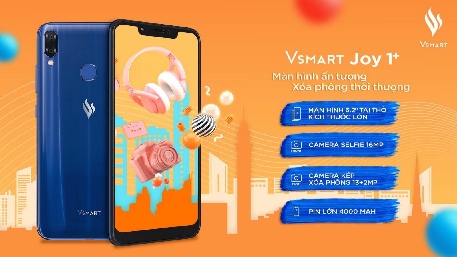 Đánh giá điện thoại Vsmart Joy 1 2GB