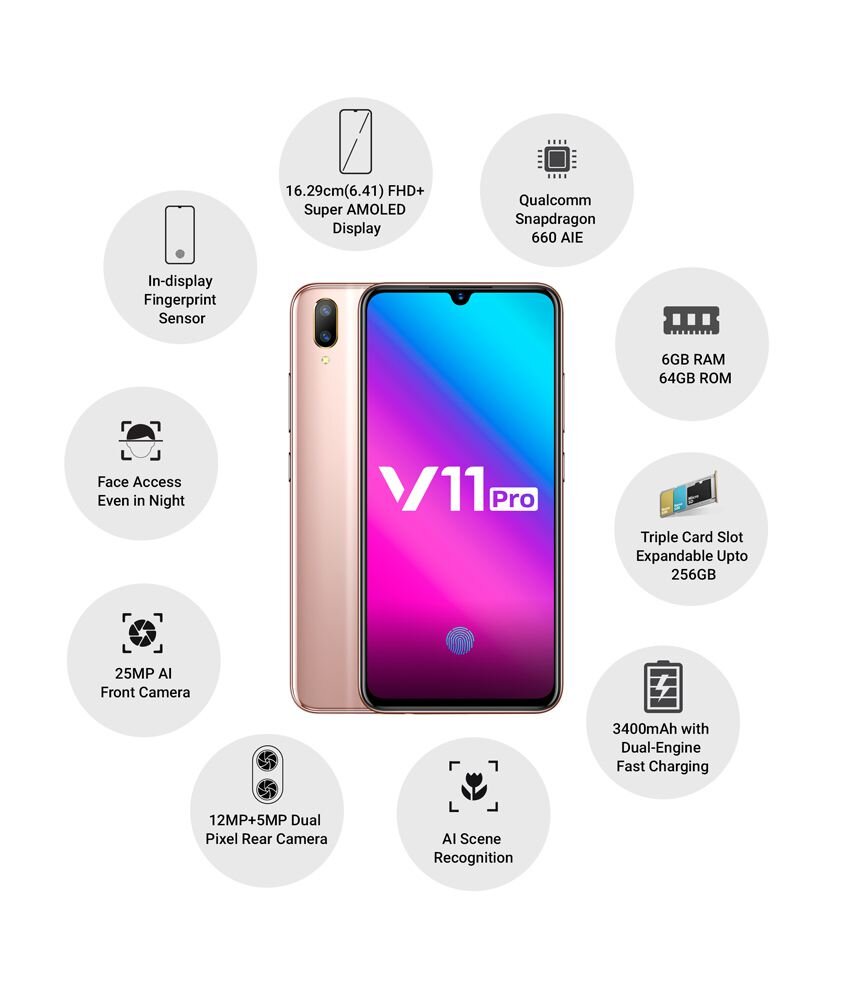Vivo V11 series mang đến cho người dùng những trải nghiệm cao cấp