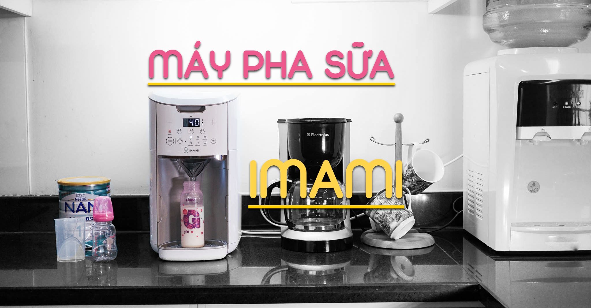 Máy pha sữa đa năng Imami.