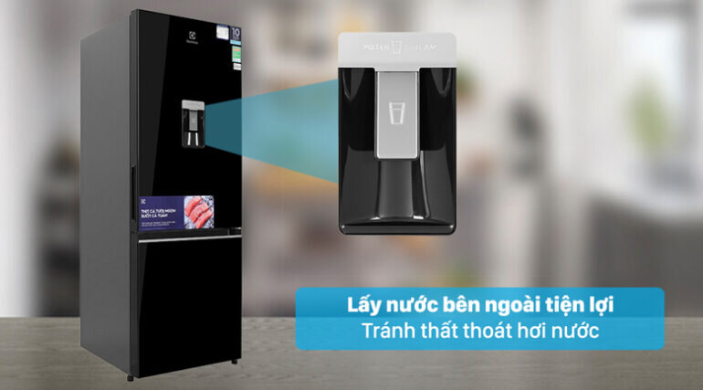 Tủ lạnh Electrolux Inverter 308 lít EBB3442K-H - Giá tham khảo: 12 triệu vnd