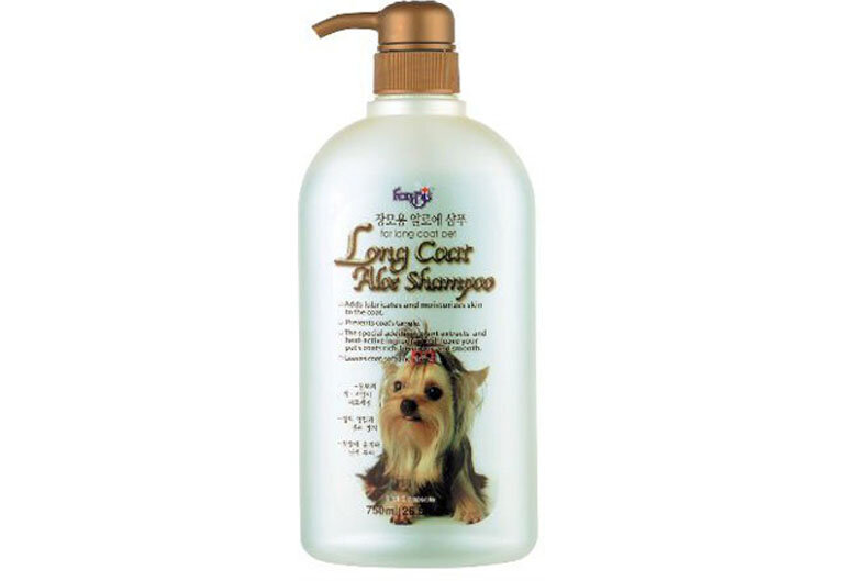 Long Coat Aloe Shampoo shampoo for long-haired dogs, Forbis brand