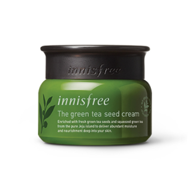 Kem dưỡng ẩm cho da mụn Innisfree The Green Tea Seed Cream