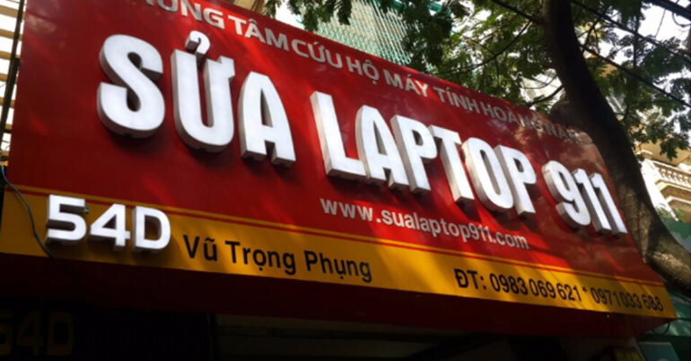 Laptop911.vn địa chỉ sửa chữa laptop, thay thế linh kiện laptop uy tín tại Hà Nội
