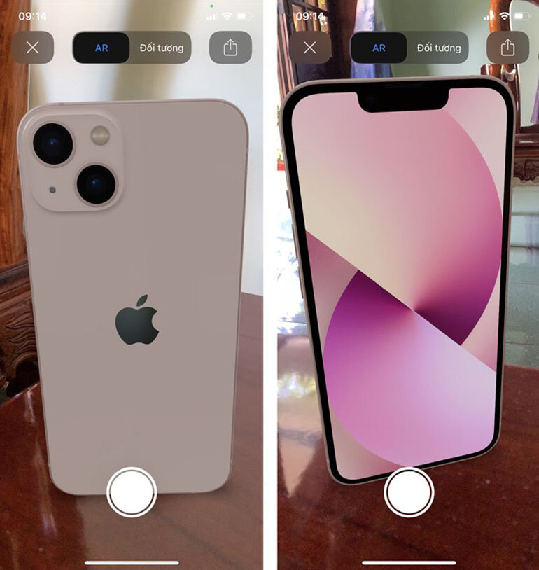 iPhone 13 AR là chiếc điện thoại tuyệt vời nhất cho những tín đồ công nghệ và ảnh. Với khả năng AR (thực tế tăng cường), bạn có thể chụp những bức ảnh chân thực hơn với góc chụp cực rộng giúp bạn không bỏ lỡ bất kỳ khoảnh khắc nào.