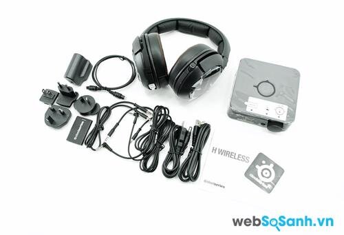 Tất cả các phụ kiện của bộ SteelSeries H