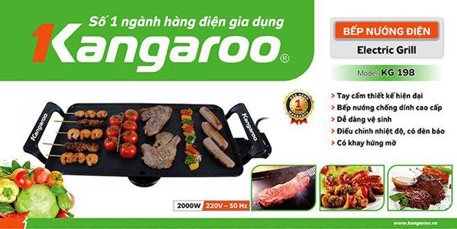 bếp nướng điện kangaroo giá rẻ