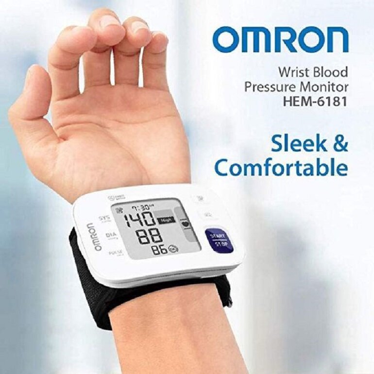 Máy đo huyết áp cổ tay Omron HEM-6181 - Giá thị trường khoảng 1.050.000đ
