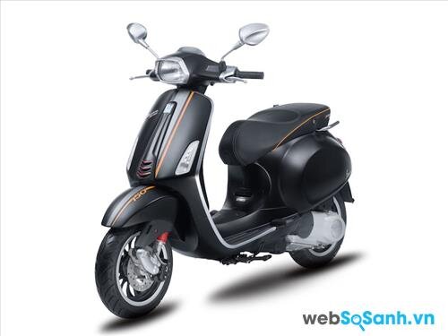 Vespa Sprint tỏ ra tinh tế hơn hẳn