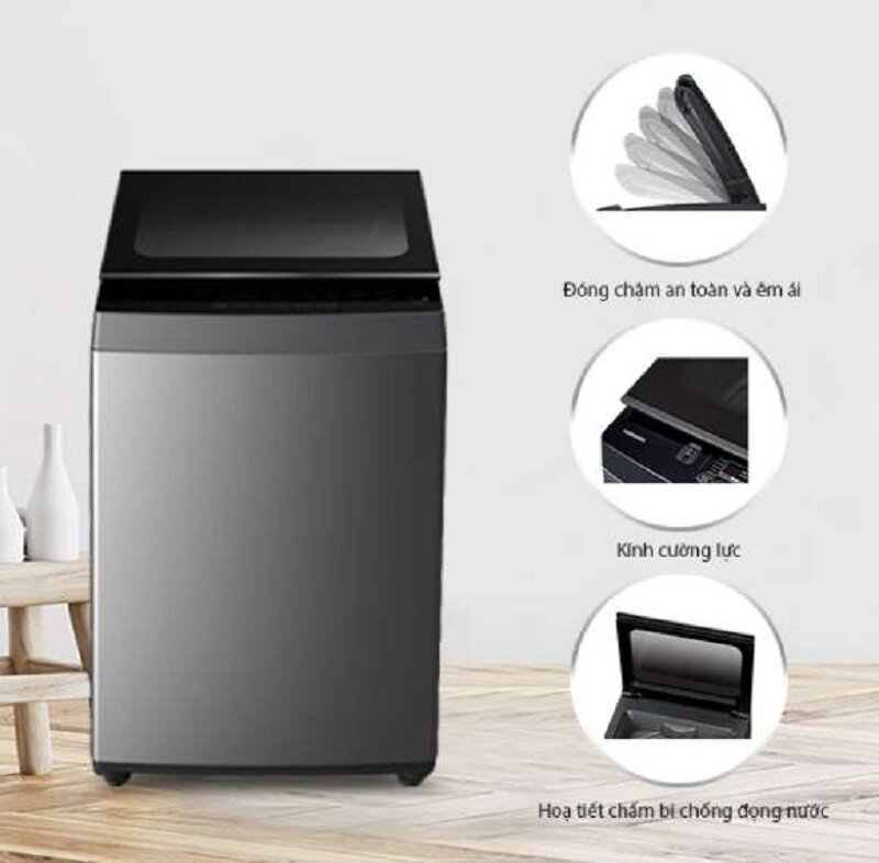 Máy giặt Toshiba 7kg AW-L805AV (SG) giảm giá còn 3 triệu, chất Nhật bền bỉ!